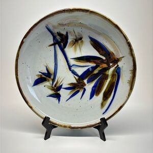 Peachblow Pottery Studios Gail Russell 1977 11” Platter Bowl GORGEOUS